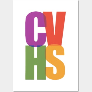 CVHS multicolor logo Posters and Art